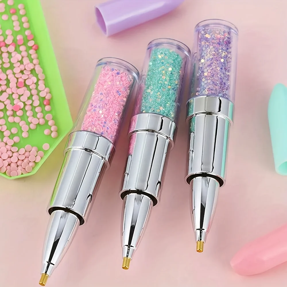 1/3 pcs/set of lip-shaped diamond embroidery pen, 5D diamond painting tools, diamond dotting pen, suitable painting accessories