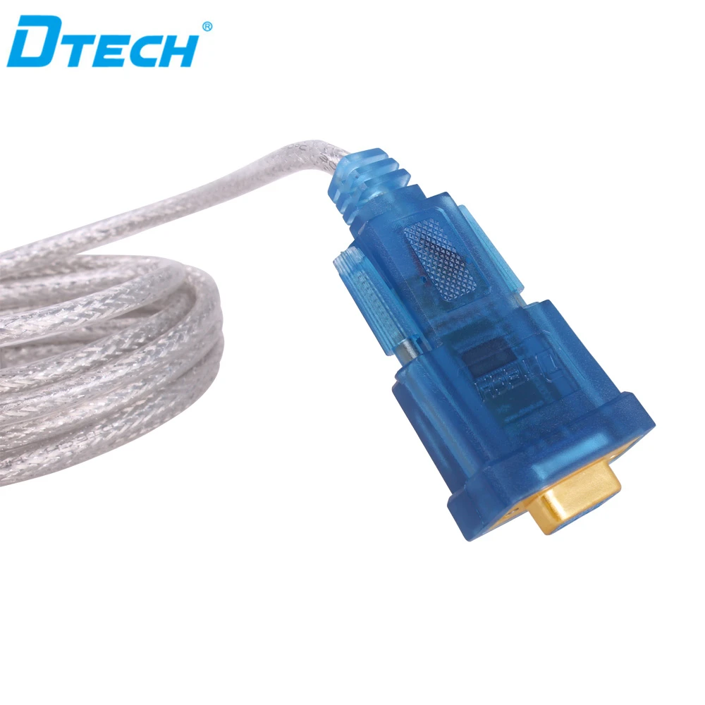 

2 шт. DTECH, высококачественный USB 2,0 к RS232 DB9, последовательный порт, USB-кабель, частоты передачи данных 3 м, до 1 Мбит/с