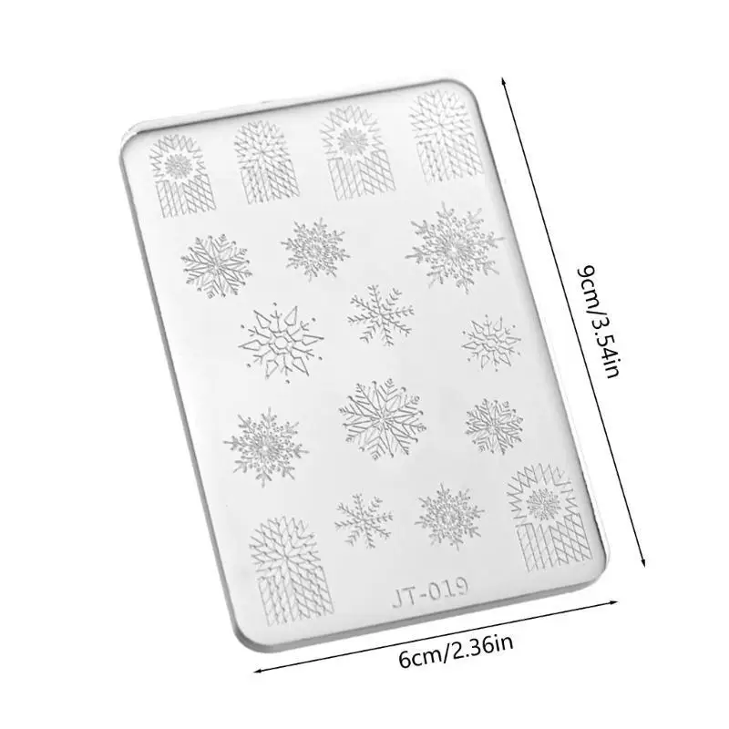 A52E Silikon Nagel Carving Form 3D Verschiedene Größe Schmetterling Präge Nagel Stanzen Schablonen UV Gel Polnischen Maniküre – Detail 6