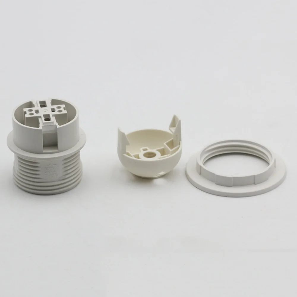 

1 шт. патрон для лампы ES E27 M10 с винтовым креплением, 2 цвета