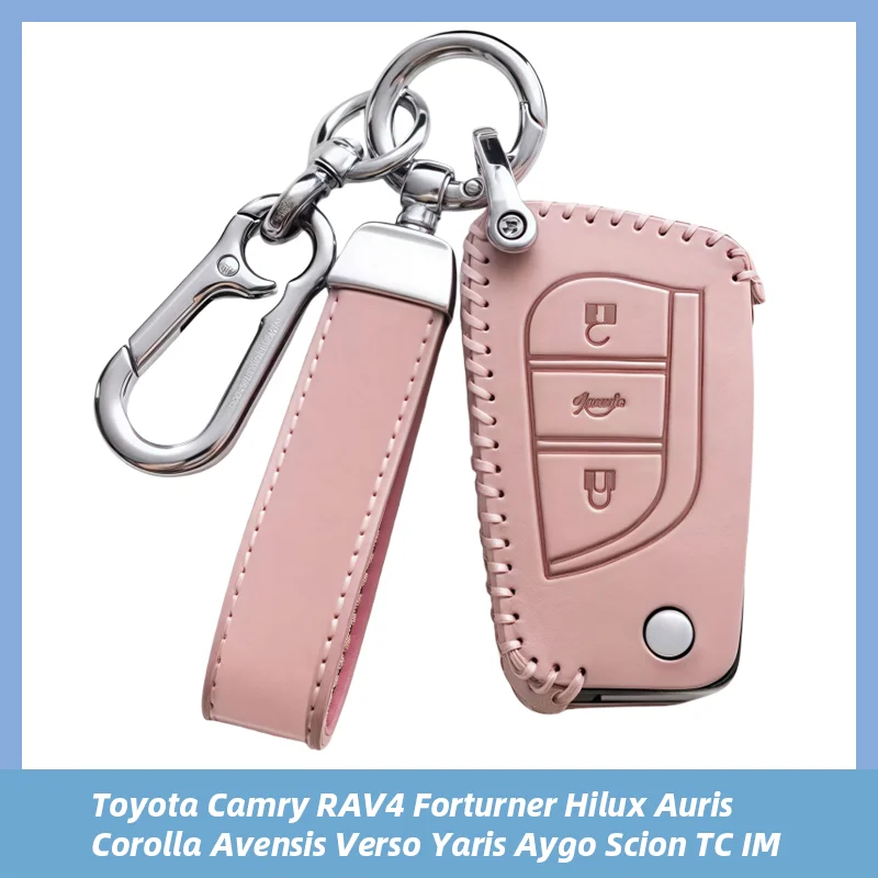 

Car Remote Key Cover Case Shell Fob for Toyota Hilux Revo Auris Corolla Reiz Avensis Verso Yaris Aygo Rav4 Scion TC IM 2017 2016