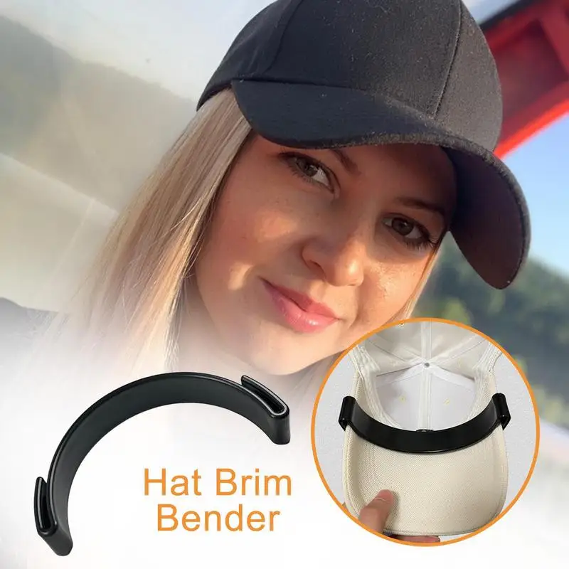 Chapéu Brim Bender para Perfect Brim Curve, Baseball Caps, Edge Curving Tool, Shaping Band Acessórios, No Steaming Requerido