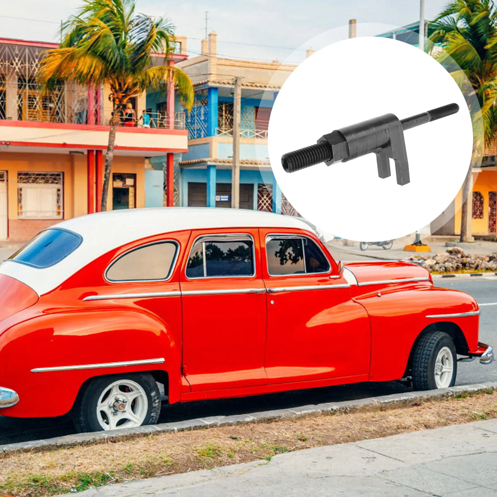 

Auto Injector Removal Kit Wear Corrosion Resistance Penetrating Oil Soak Before Use Essential Injector Removal Tool