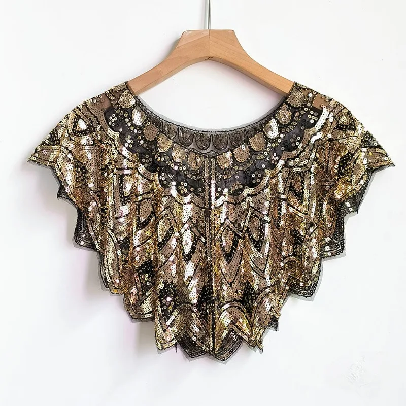 

Mesh Sequined Sun Protection Short Party 2025 Summer New Versatile Sleeveless Dress Fashion Warp Ins Simple Shawl