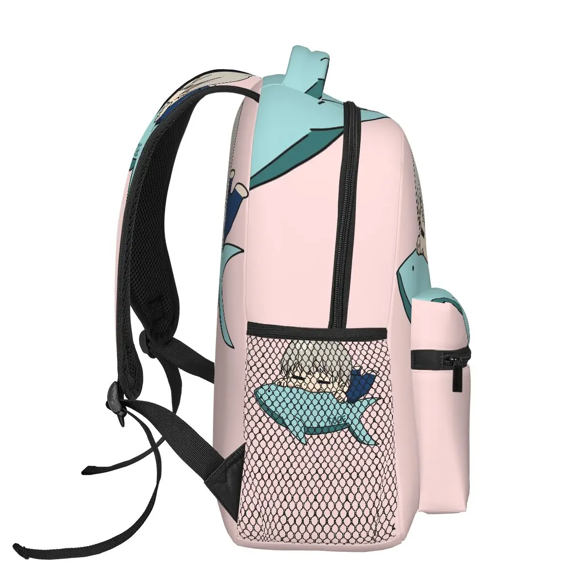 Jujutsu Kaisen Toge Inumaki 배낭 핫 세일 데이 팟 대용량 어린이 BookBag 학교 가방 남성 여성을위한 어깨 가방