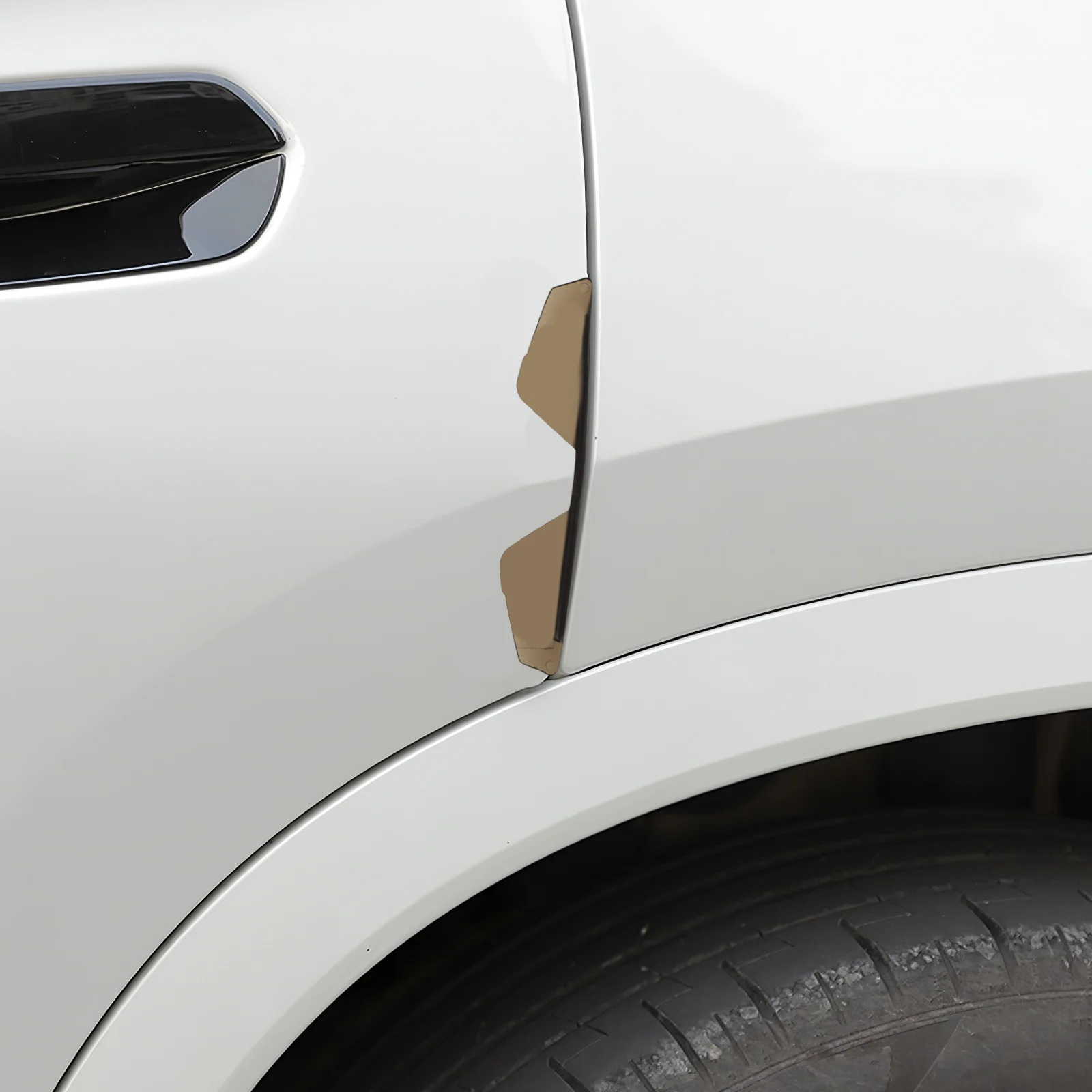 

4Pcs Car Door Edge Guards Soft PVC Protector Corner Covers Universal Door Sill Guard Anti Scratch Collision Protection