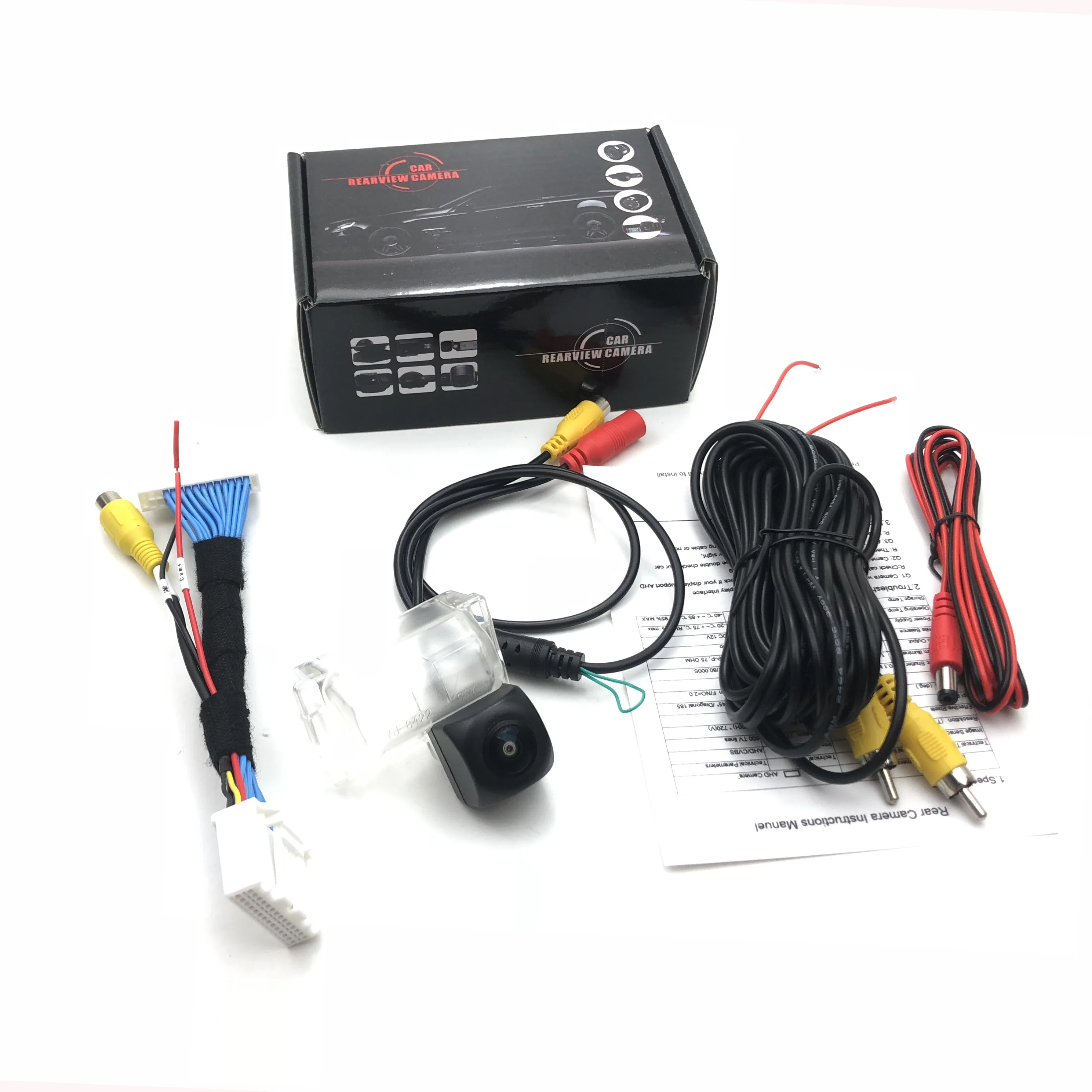 Vkauto rückfahr kamera kit für mazda Cx-5 cx5 ii kf 2016 ~ 2021 für oem stereo hd backup rückfahr kamera c28 adapter kabel