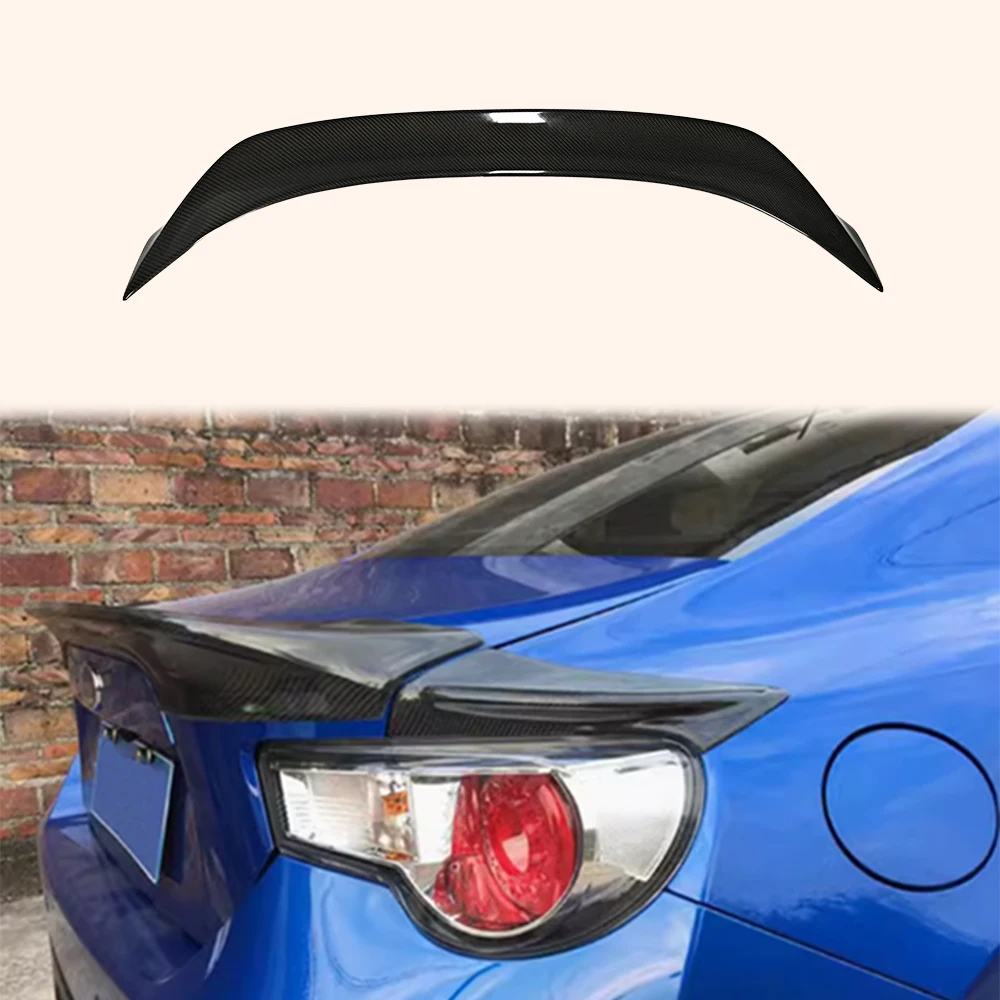 

For Toyota GT86 13-20 BRZ TRD-Style Carbon Fiber Rear Trunk Bumper Spoiler Wing