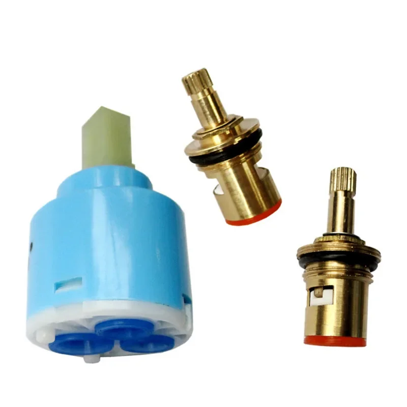 

Faucet core Spare parts Copper ceramic double tooth spool switch