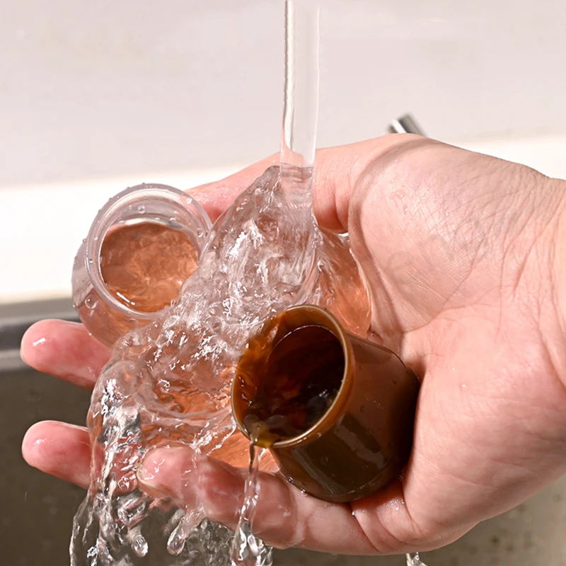 8 pçs novo cristal de borracha cadeira tampas mesa pé almofadas anti risco protetores piso para móveis pernas capa madeira pé proteção