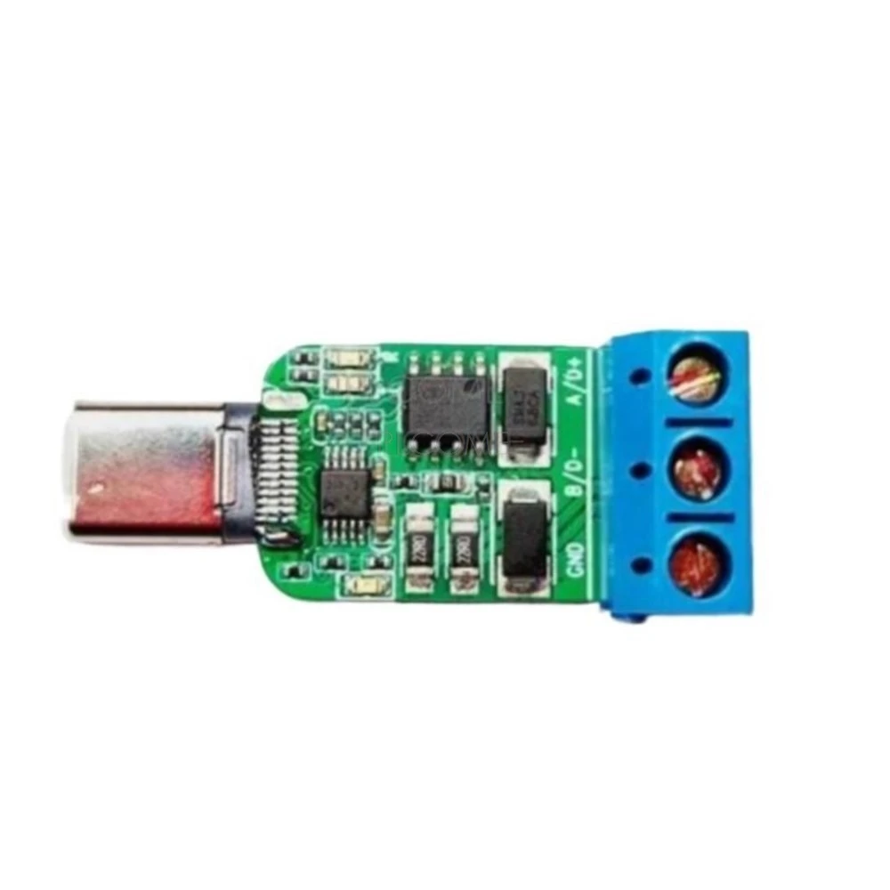 Type-C OTG To TTL or RS485 Adapter For Android Mobile Phone USB To RS-485 APP With Source Code CH340