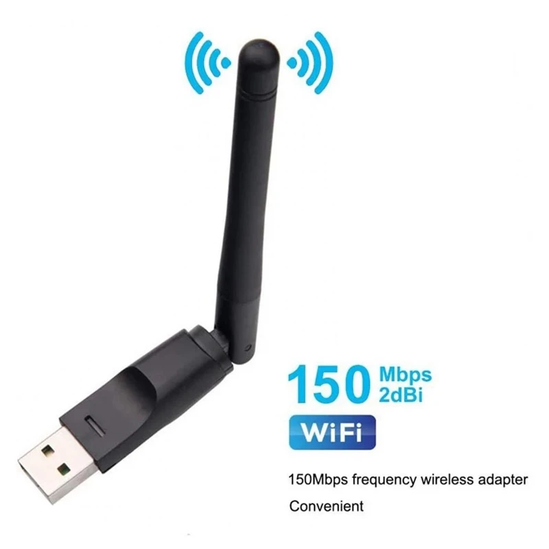 150mbps 2,4g Ralink-RT8188 drahtlose netzwerk karte usb 2dbi wifi antenne lan adapter dongle netzwerk karte für pc laptop