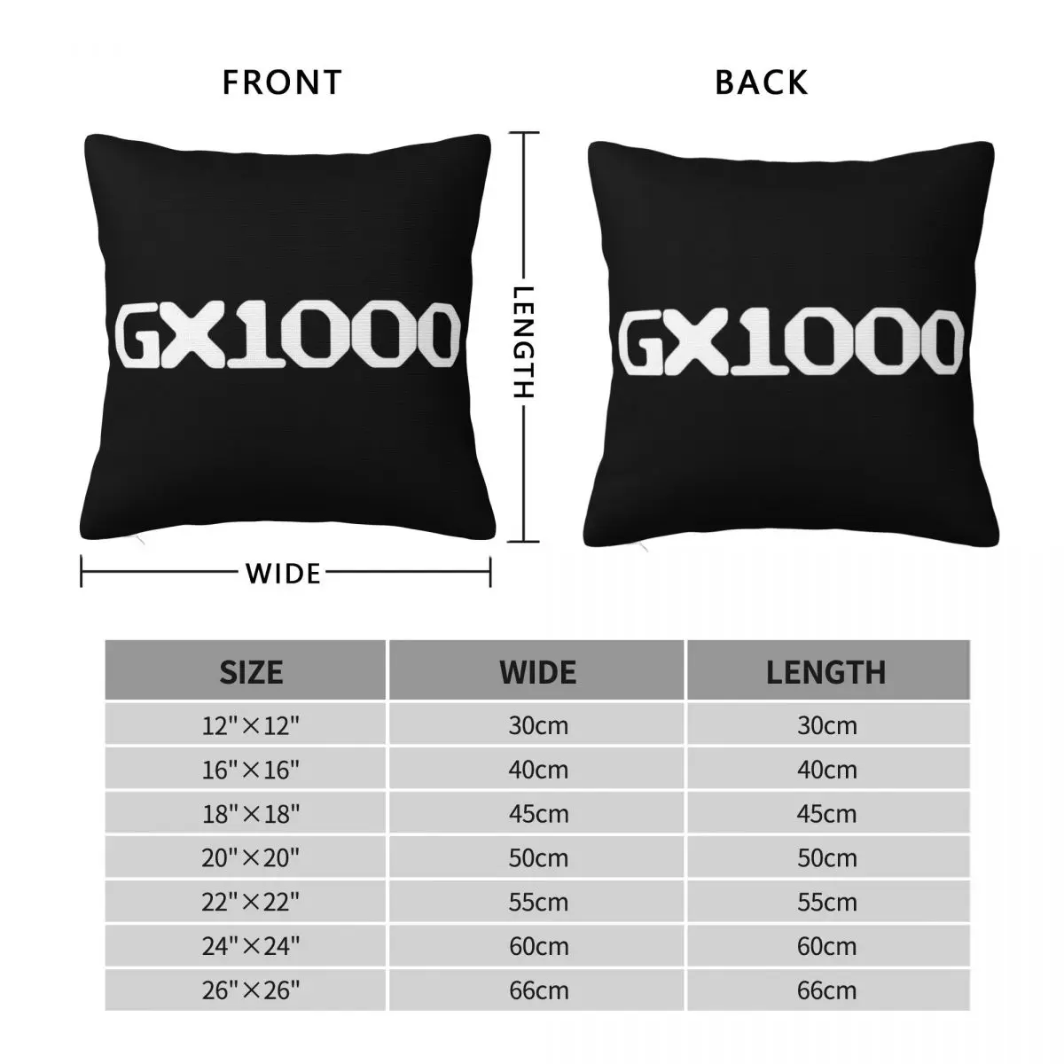 Gx1000 Pillowcase Polyester Linen Velvet Pattern Zip Decor Room Cushion Cover 18" image 2