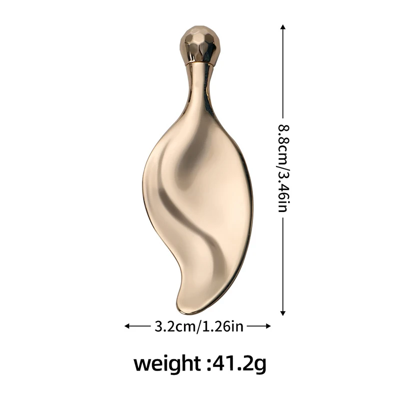 Metalen Oogroller Massage Stick Oogcrème Stick Gezichtsmassage Guasha Gezichtslifting Gezichtsverdunningsroller Schoonheidsverzorgingshulpmiddelen