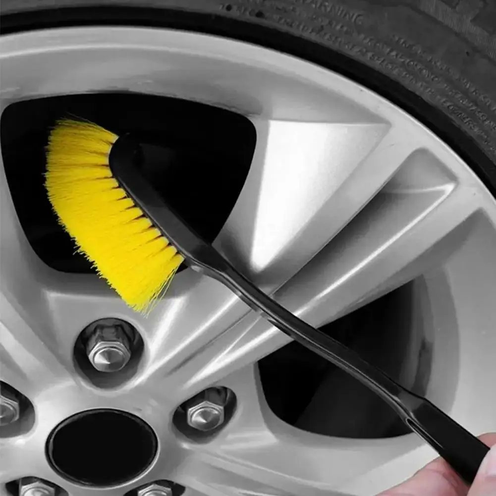 Car Tire Wheel Rim Cleaning Brush Detailing Brushes Wash Towel Kit Universal Wheel Tire Cleaning Accessories