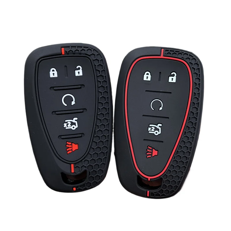 Funda de Silicona para Llave de Coche Chevrolet Malibu, Blazer, Traverse, Seeker, Onix, Equino, Volt, Bolt, Trax, Orlando, Protectora