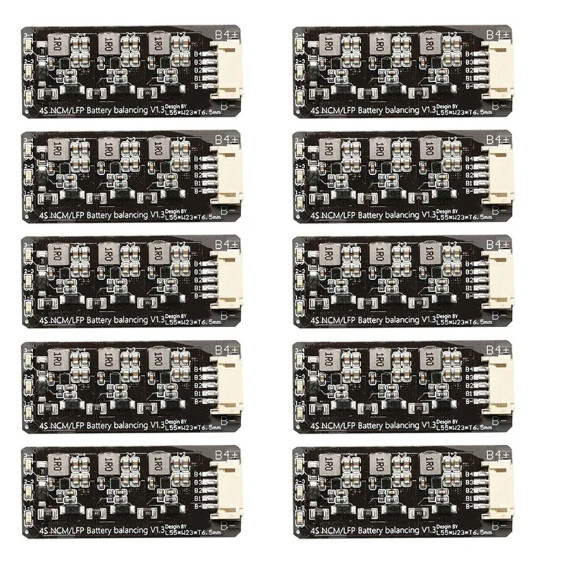 

10X 4S Li-Ion Lipo Lifepo4 LFP Battery Active Equalizer Balancer BMS 1.2A Balance Energy Transfer Board