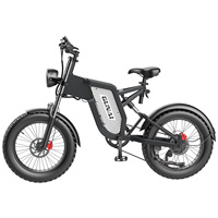 GUNAI MX25 Electric Bike 1000W 48V 25AH Electric Bicycle 4.0*20 Inch Fat Tire Off-Road Ebike Adults Cycling Mountain Bike