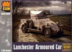 Copper State Models CSM35001 1/35 BRITISH WWII ARMOUR Lanchester Armoured Car