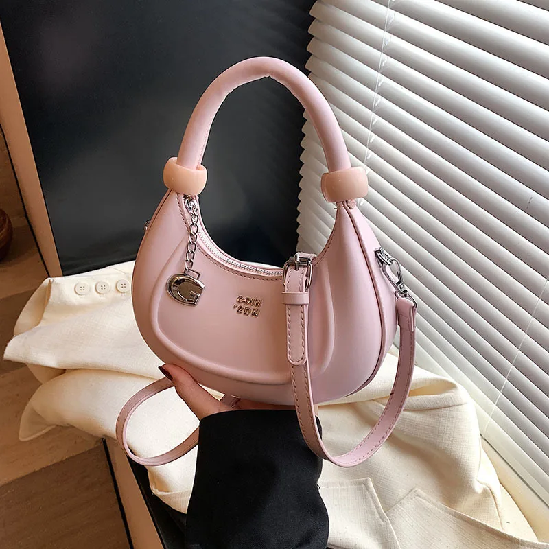

New Vintage Handbag, Simple Crescent Bag, 2025 Niche Trendy Crossbody Bag