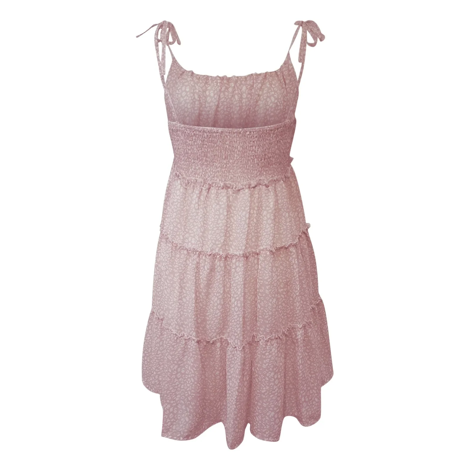 Été nouvelles femmes Floral Spaghetti sangle tenue décontractée Style bohème robe de plage mode Sexy usage quotidien femme jupes courtes