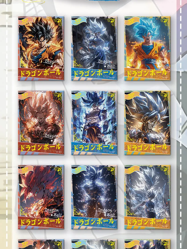 2024 più nuovo Motion Card Dragon Ball cards Goku Kakarotto Booster Box ACG CCG TCG hobby regalo di natale