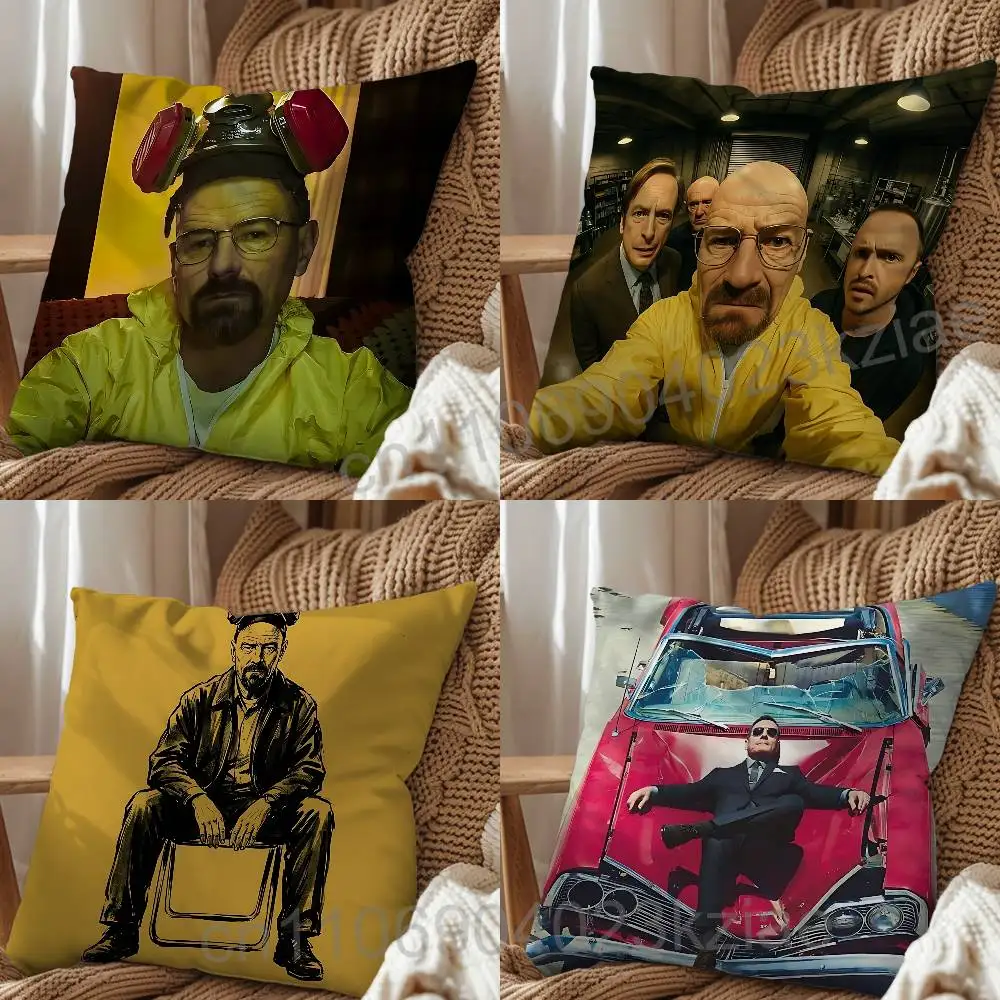 Best Actor Breaking Bad Bryan Cranston day gift Pillow Case Living Room Sofa Cushion Cover Suitable For Home Bedroom Room custom