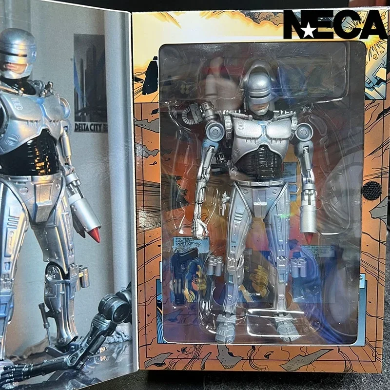 

New Genuine First Edition Neca Manga Future Mech Warrior Vs. Terminator Iron Armor Weilong Movable Model Birthday Gift