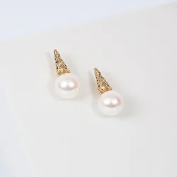 Korean Version of The Trend Ice Cream Earrings Simple Atmosphere Elegant Temperament Accessories