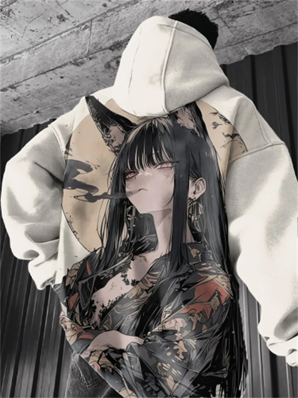 NONE 3D Cartoon Animal Hoodie 6