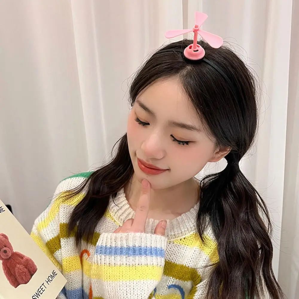 Lovely Windmill Shape Creative Hair Hoop Hair Accessories Fan Korean Style Headband Headwear Headdress Funny Hair Band Female