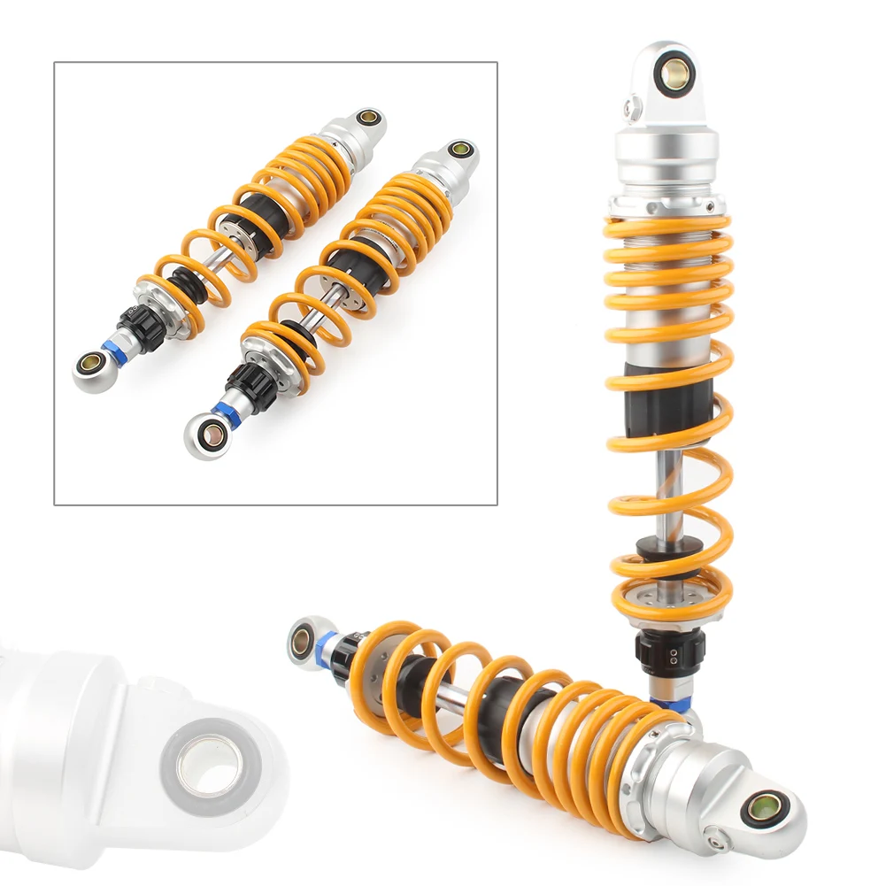 2Pcs New 340MM Motorcycle Rear Shock Absorber Universal For KH100 KH125 RS100 RS125