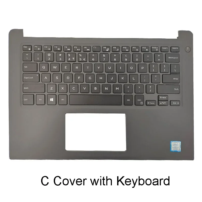 Imagem -06 - Laptop Lcd Tampa Traseira Moldura Frontal Top Case Palmrest Base Inferior Superior Tampa Shell Substituição Dell Inspiron 14 7460 7472 Novo