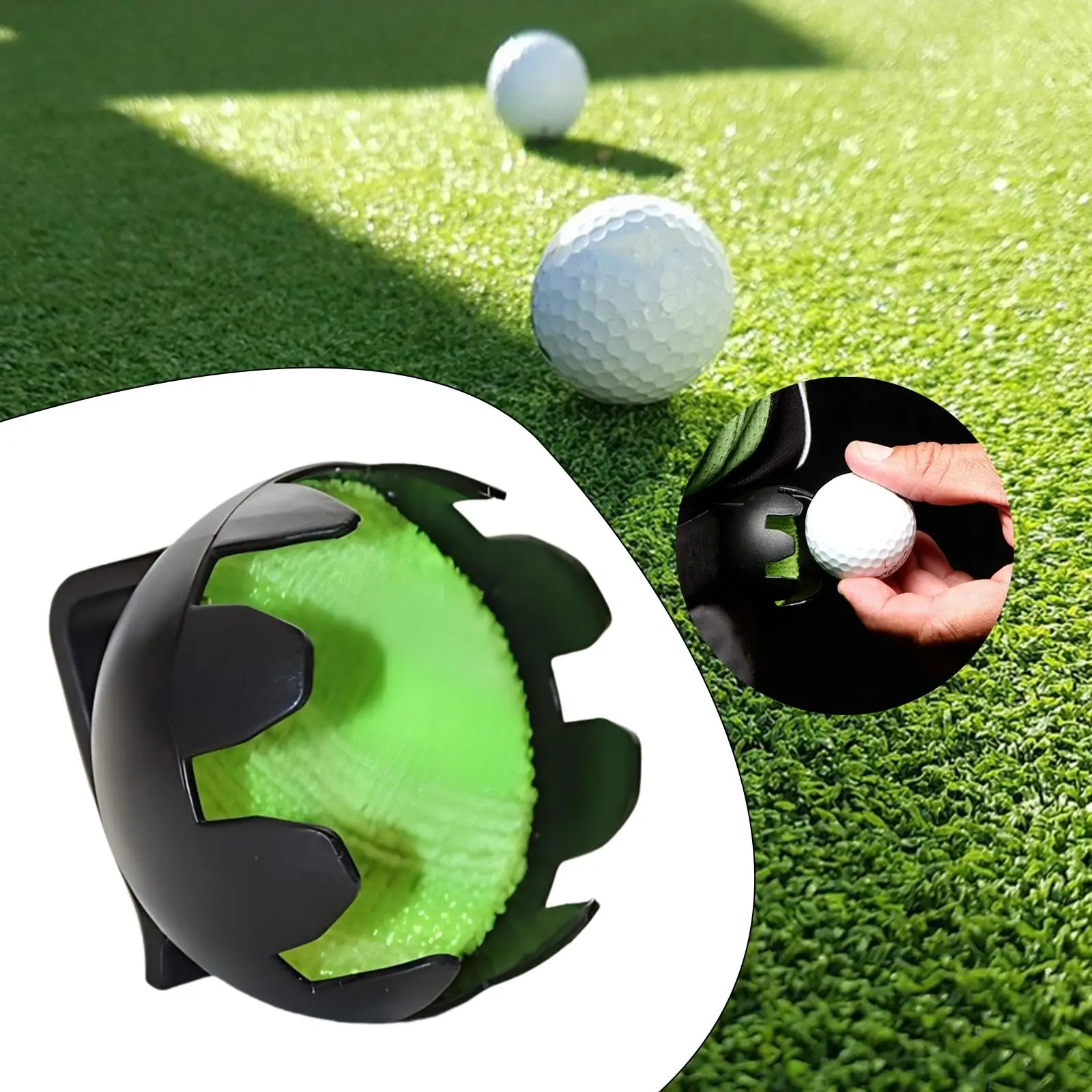 Golf Ball Cleaner Golf Ball Washer for Practicing Training Fathers Day