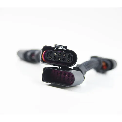 Imagen 2 del producto Adaptador de luces de coche para Golf 7 Golf 6 Golf6 Golf7 MK7 MK6 R20 pines de conector de faros actualización Golf 7,5 accesorios de luces delanteras