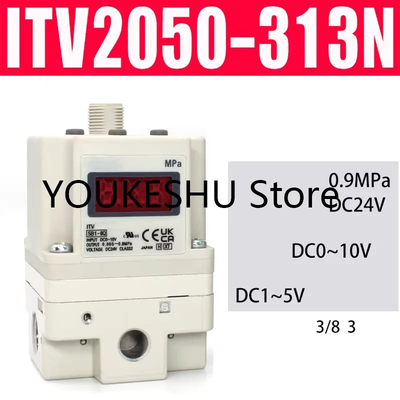 

New original electrical proportional valve ITV2050-313N No data cable no bracket