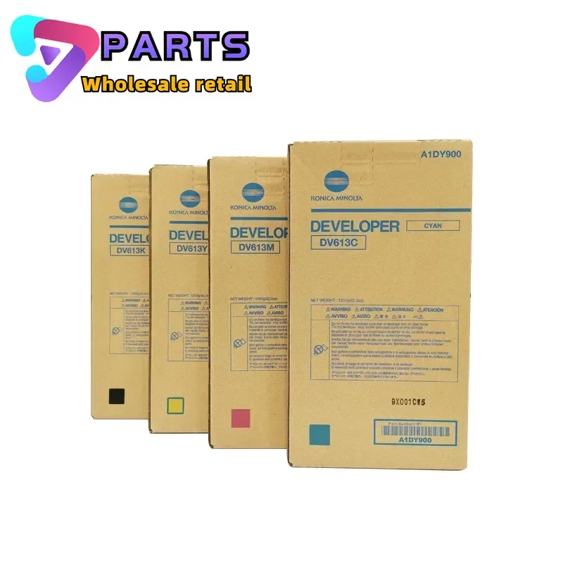 1SETS DV613 Original Developer Powder for Konica Minolta C8000 DV-613