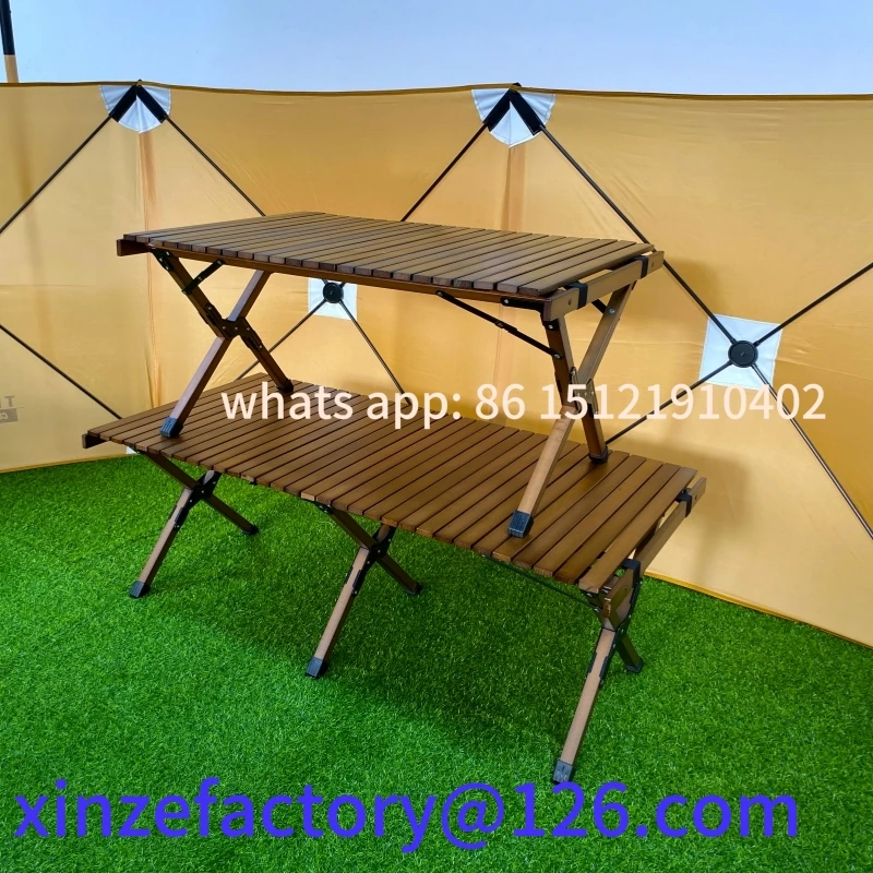 

Be suitable for beech egg roll table outdoor folding customizable