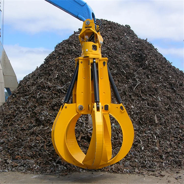 Fabrikdirekter Hersteller, rotierende Greifer, hydraulischer Schrottgreifer für Bagger