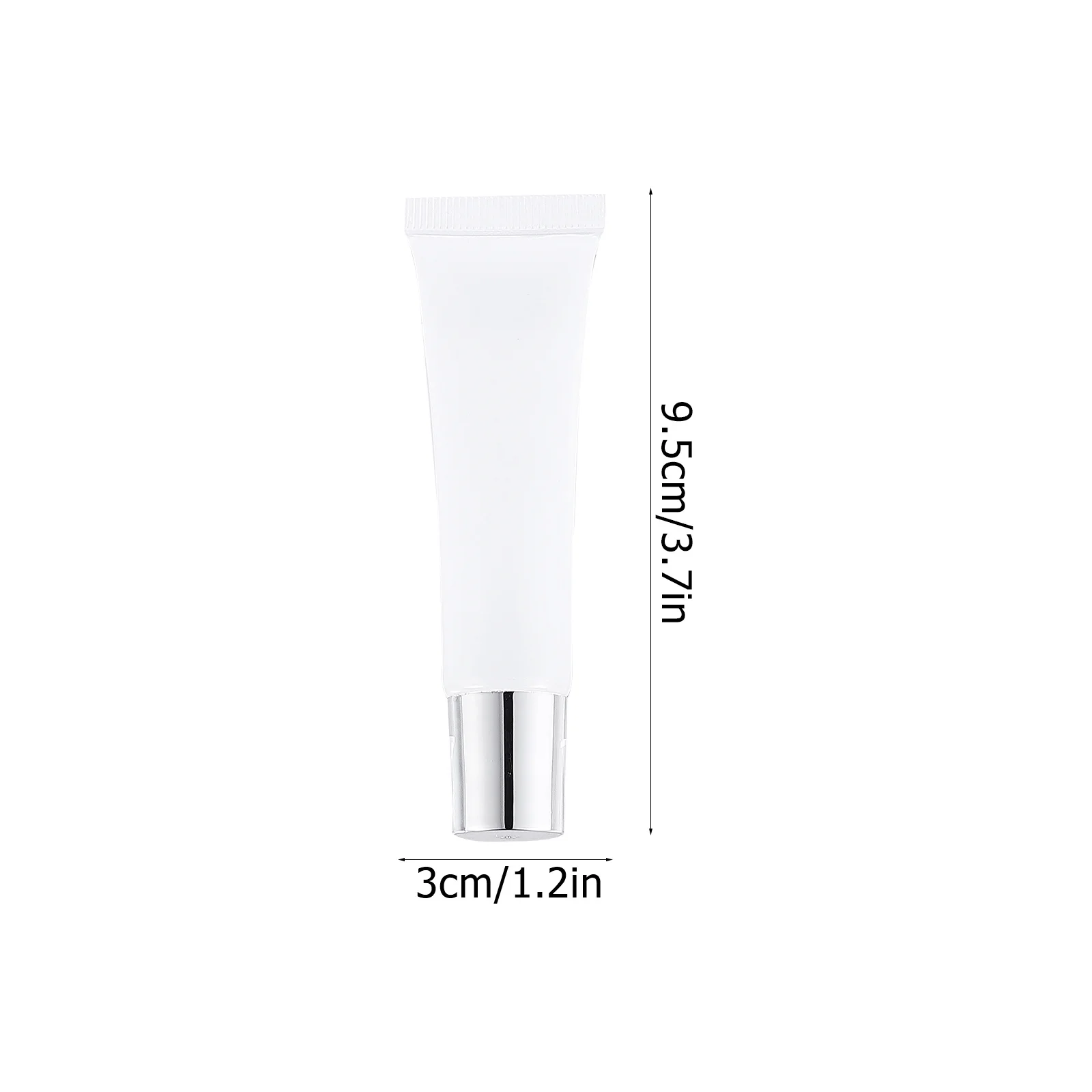 24 pçs tubos de brilho labial recipientes vazios transparentes para bálsamo labial shampoo chuveiro gel à prova de vazamento espremer portátil recarregável