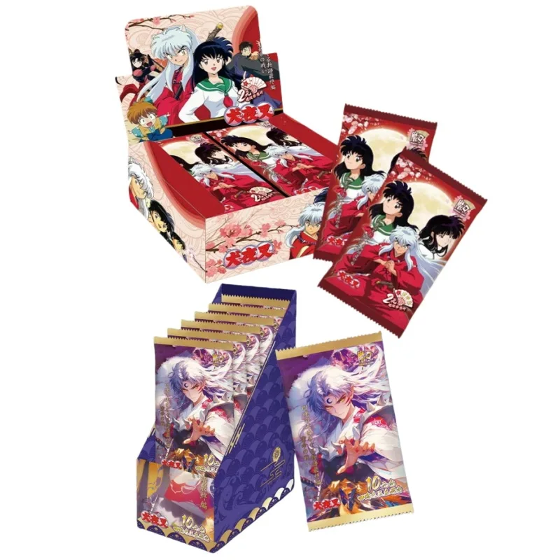 Tarjeta Coleccionable Original de Inuyasha, Kikyō Higurashi Kagome, Las Cuatro Esferas del Destino, Juguetes de Regalo, Colección Temática