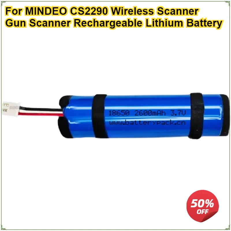 

For MINDEO CS2290 Wireless Scanner Gun Scanner Rechargeable Lithium Battery