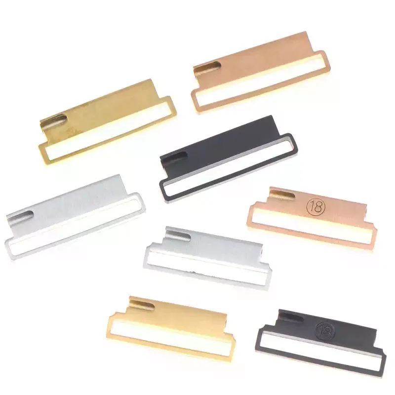 /HTF/Quick Release Metal Watch Connector For Universal Band Adapter 18mm 20mm 22mm 24mm Flat Interface Universal DIY Strap 1Pc