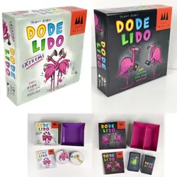 DODE LIDO sfida te stesso e divertiti con il gioco di carte versione inglese DODELIDO per tutte le età