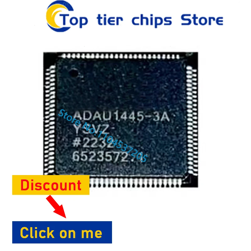 2Pieces/Lot ADAU1445-3A ADAU1445-3AYSVZ QFP-100