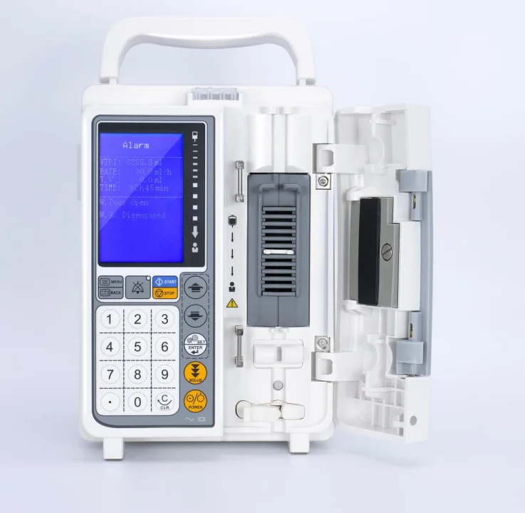 BesClaireMed Electric Veterinary Touchscreen Infusion Pump Medical Portable Intravenous Volumetric Drip Dog for Rabbit Vet