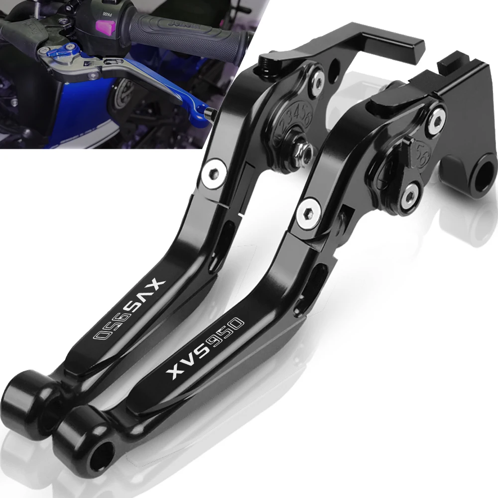 FOR YAMAHA XVS950 BOLT R SPEC XVS950 Bolt R-Spec 2014 2015 2016 2017 2018 Motorcycle Adjustable Brake Clutch Levers Adapter