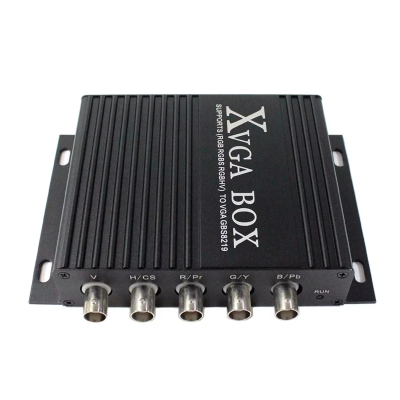 GBS-8219 Industrial Video Converter XVGA BOX RGB to VGA RGBS to VGA Video Converter for Industrial,Shopping, EU Plug