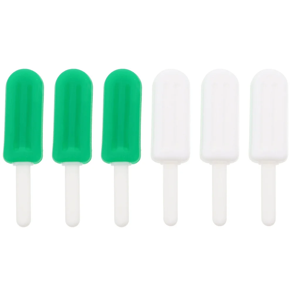 

6Pcs Style Silicone Chewies Orthodontics Jaw Exerciser Safe for Teeth Braces Aligner Chewies