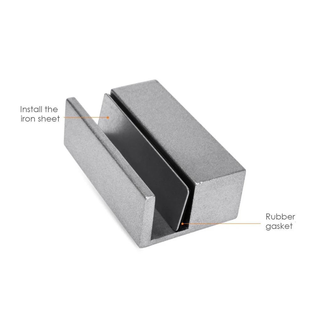 Aluminium Alloy  Electric Bolt Lock U Bracket Mini Bracket Bracket For Access control Frameless Glass Door Lock